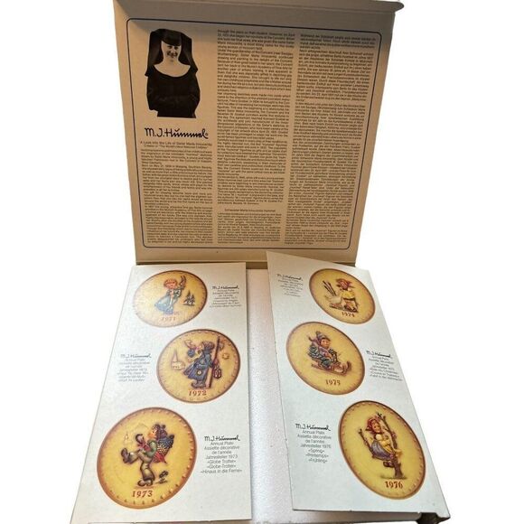 M.J. Hummel Goebel Annual Plate 1982 Bas-Relief Twelfth Edition Collectible - Picture 3 of 10